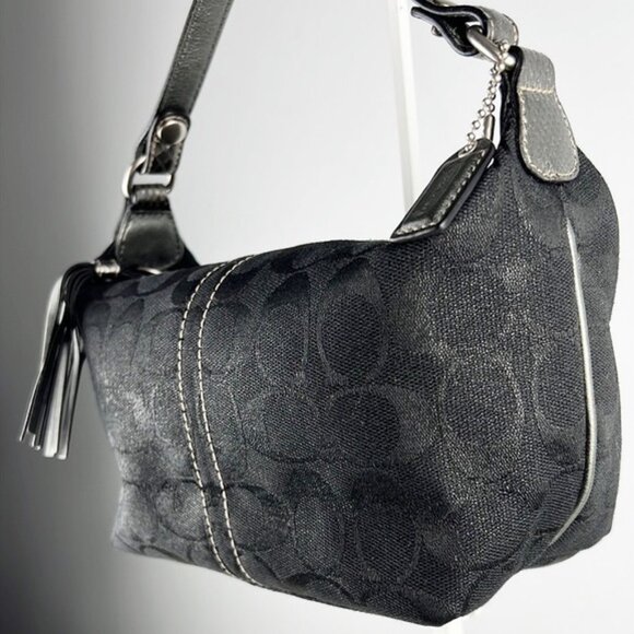 RARE Coach Snake Leather Exotics Luxury Collection Tassel Top Handle Bag - Picture 3 of 16